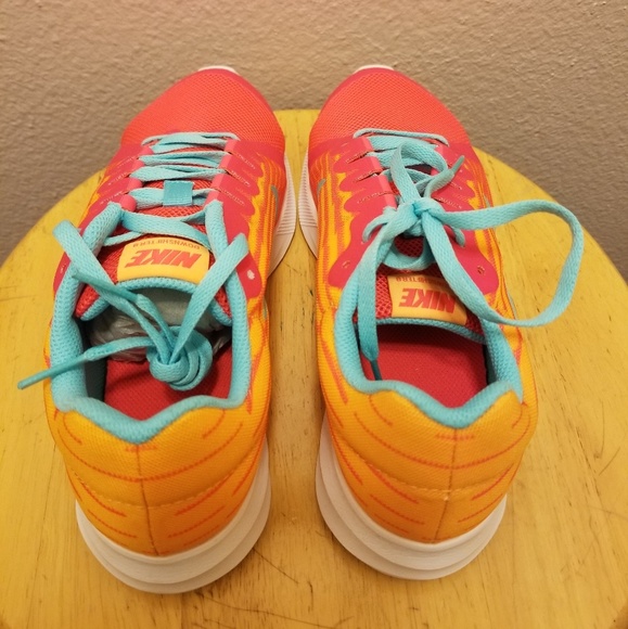 NIKE Downshifter 8 Fade GS Solar Red - Picture 8 of 8